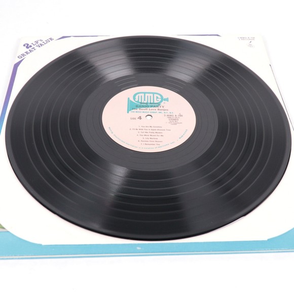 The Geoff Love Banjos  Sing-Along Banjo Party 1975 12" Vinyl LP Record MMGB-708 - Picture 12 of 12